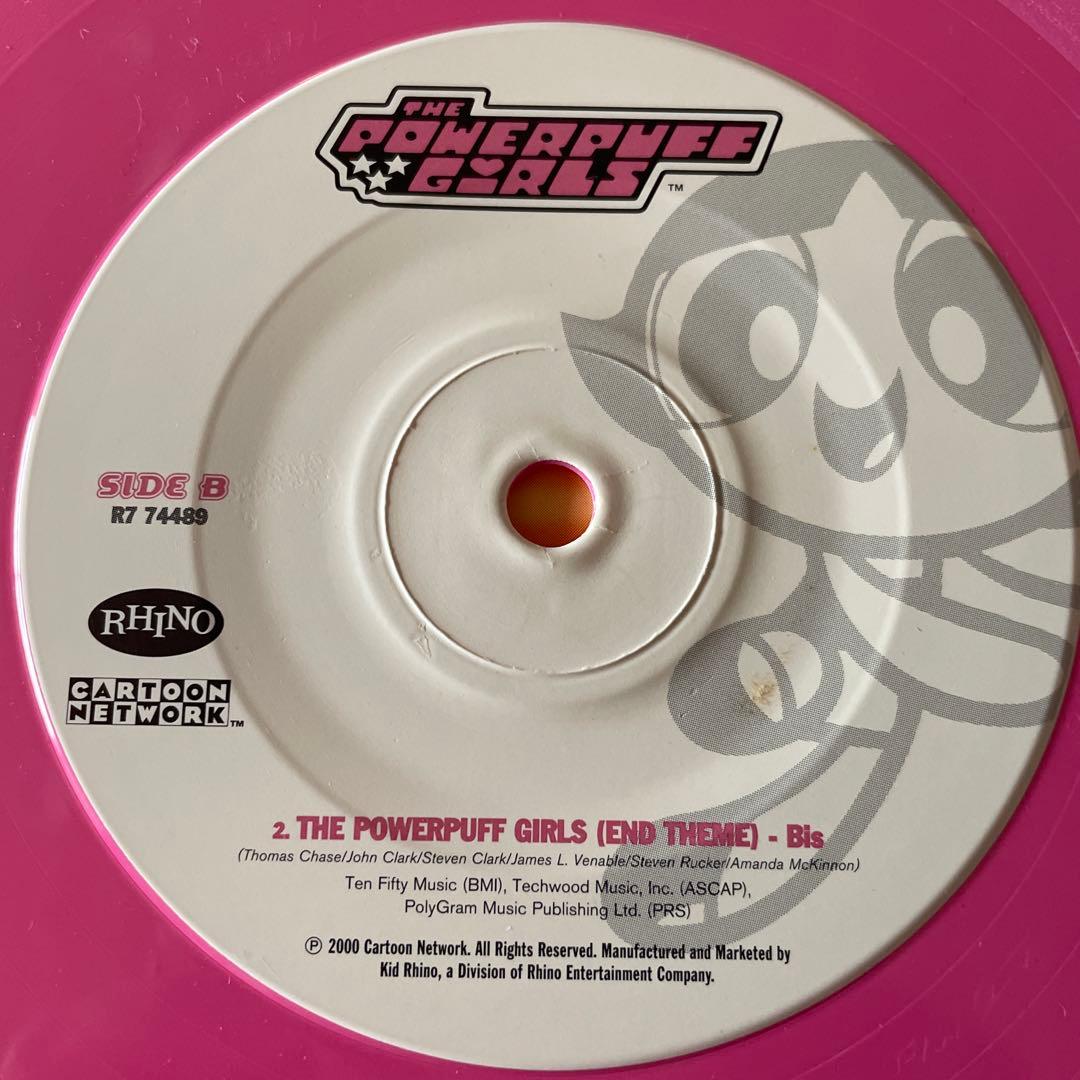 Powerpuff Girls ピンク盤 7インチ US 2000