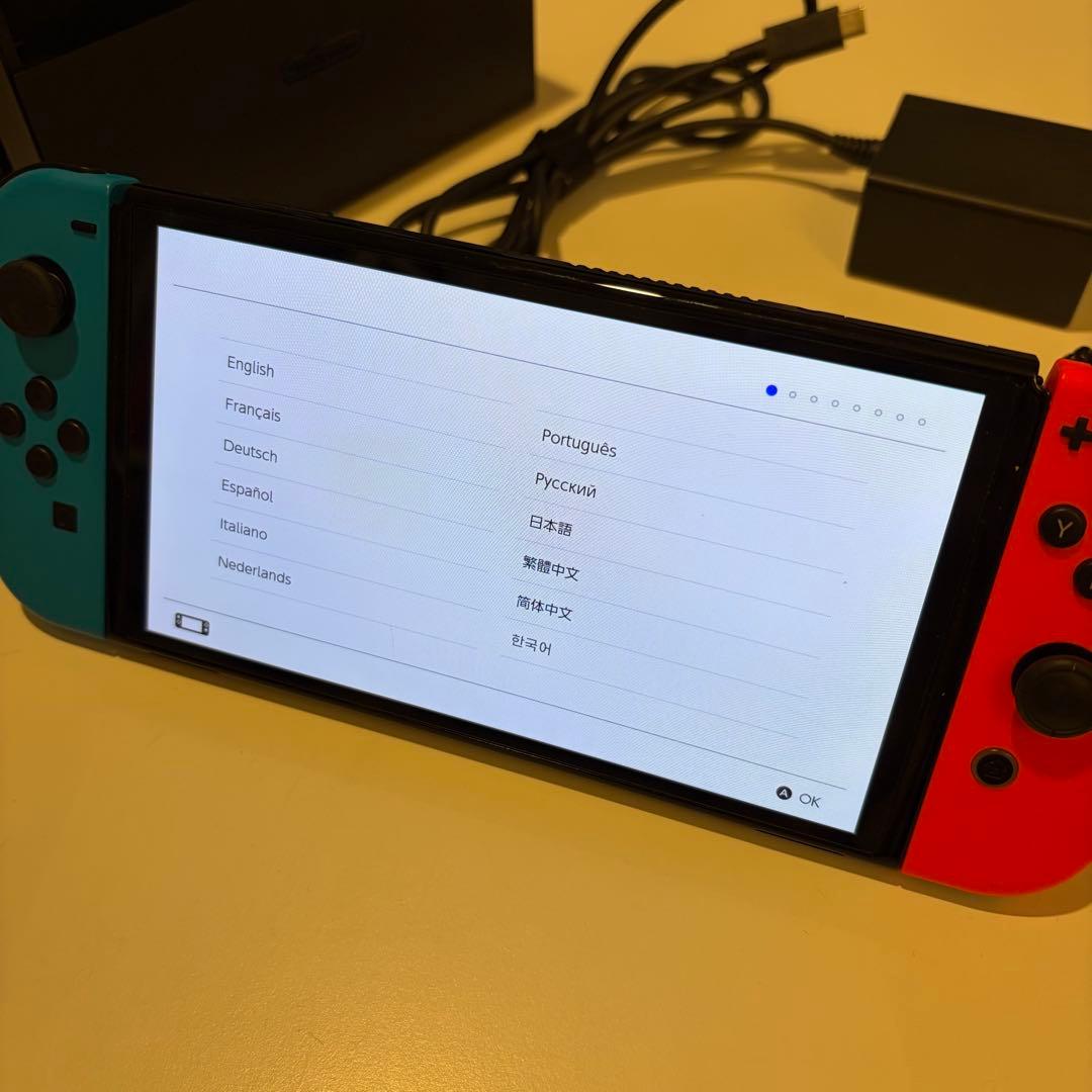 Nintendo Switch 有機EL ネオンブルー/ネオンレッド 本体