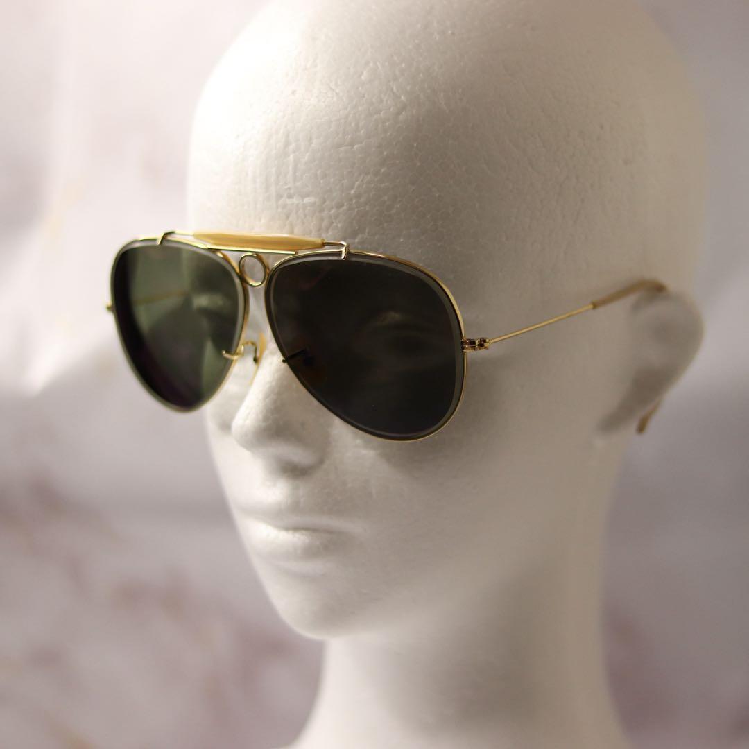 ray ban ティアドロップ y2k パイロット サングラス ケース付き
