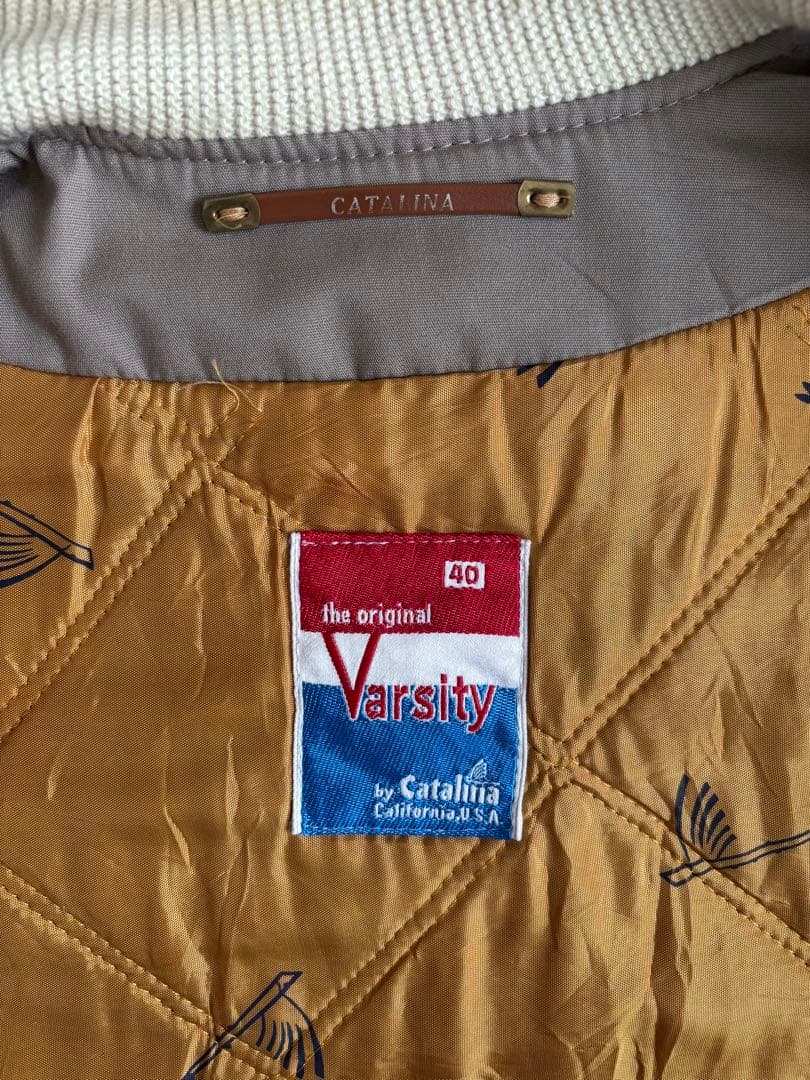 セ*ピ様 70s Catalina Varsity ジャケット TALONジップ