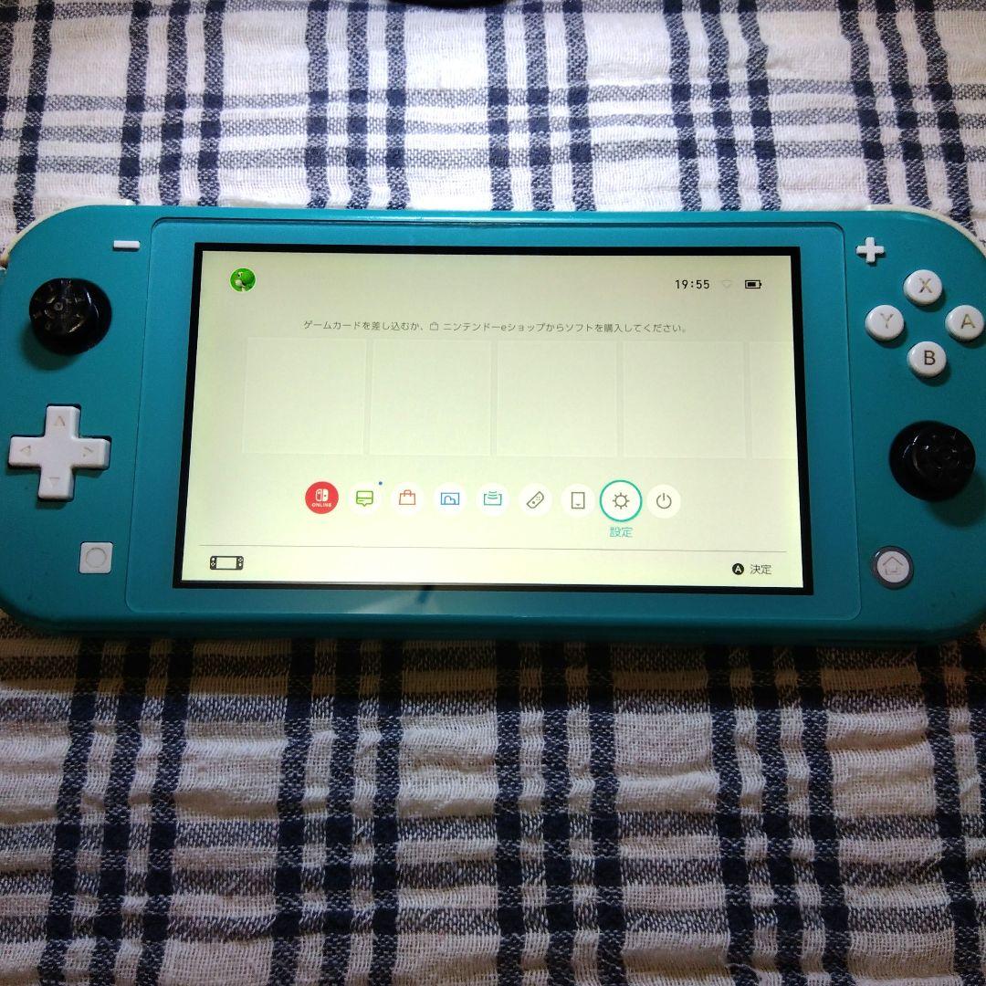 お*ず様 SwitchLite　ターコイズ＆充電器〚ジャンク〛【今月限定】