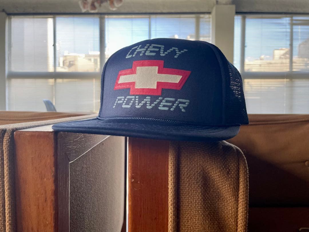 ma 様　1990s vintage cap chevyメッシュキャップ