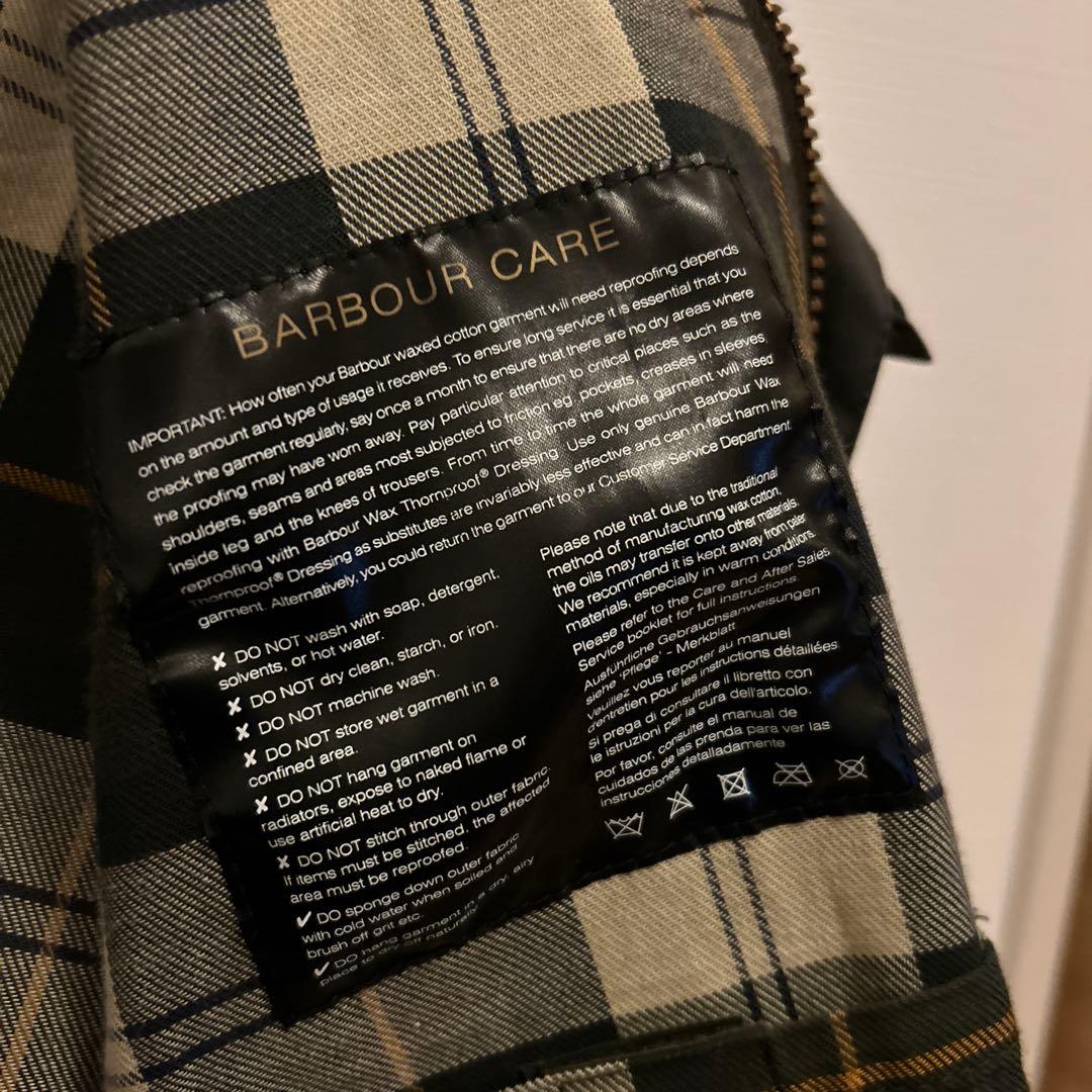 Barbour スペイ　ダークグリーン ジャケット M
