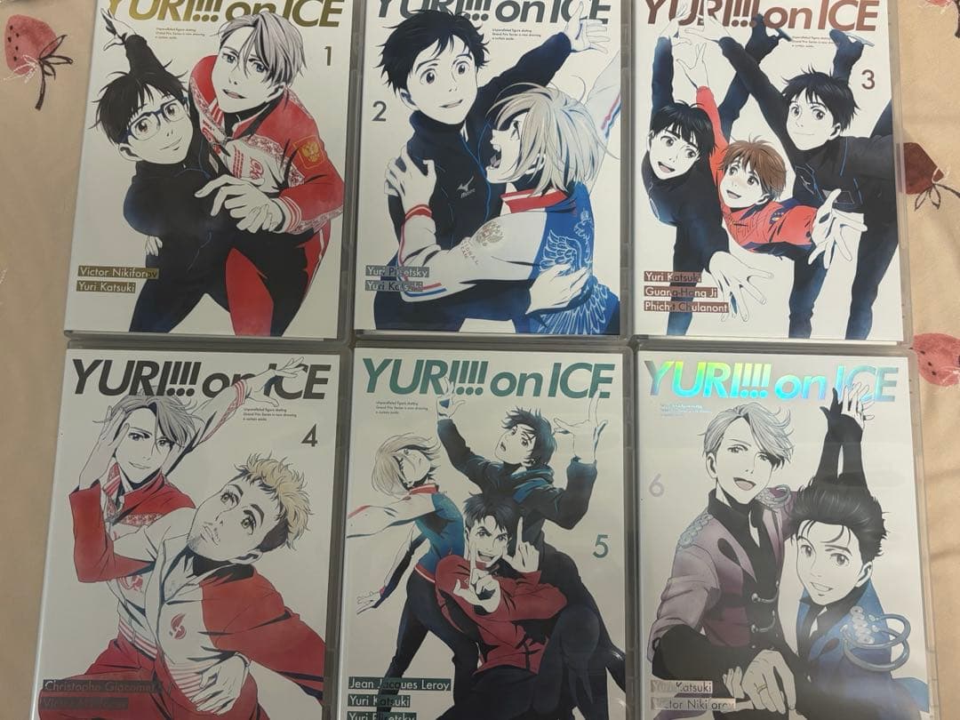 【収納Box付】ユーリ!!! on ICE DVD 全6巻セット