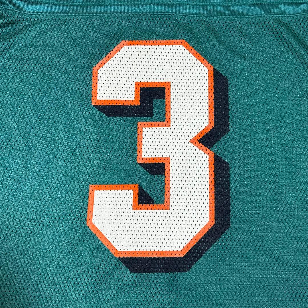 美品 NFL Reebok マイアミ ドルフィンズ ユニフォーム アメフト M