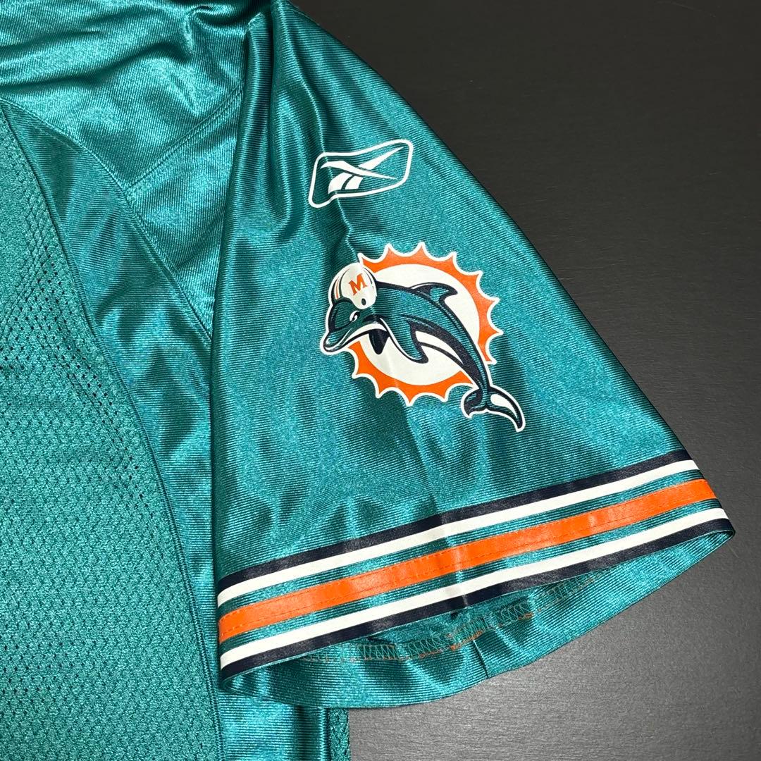 美品 NFL Reebok マイアミ ドルフィンズ ユニフォーム アメフト M