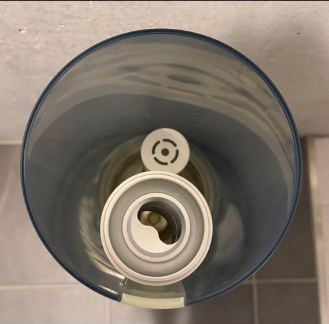 使用2回のみ ドウシシャ 加湿器 ハイブリッド式 クレベリンLED搭載 ミラー