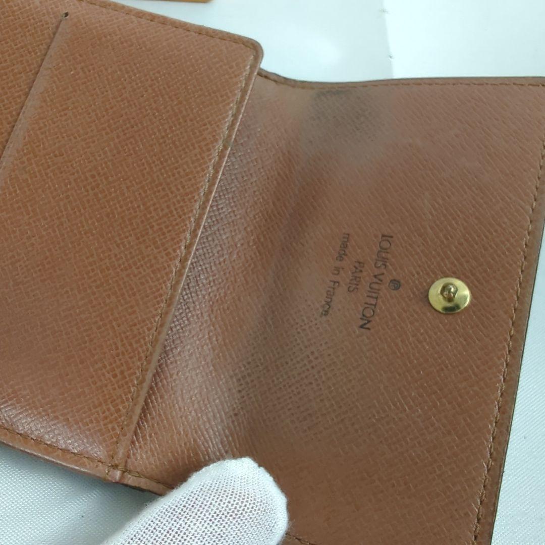 LOUISVUITTON ルイヴィトン モノグラム 三つ折り 財布 コンパクト