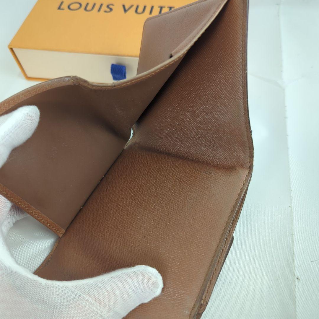 LOUISVUITTON ルイヴィトン モノグラム 三つ折り 財布 コンパクト
