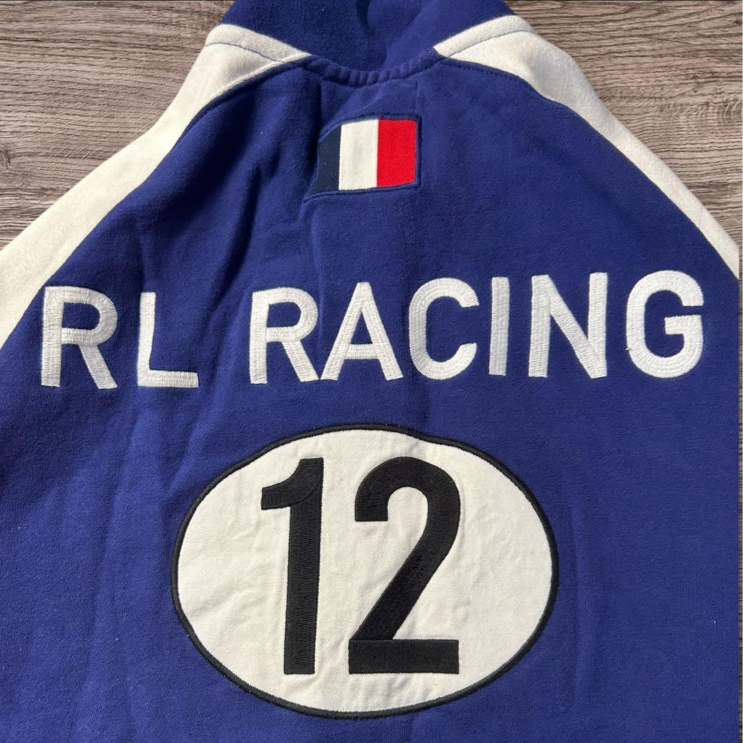 【レア】ラルフローレン RL RACING スウェットジャケット ポニー M