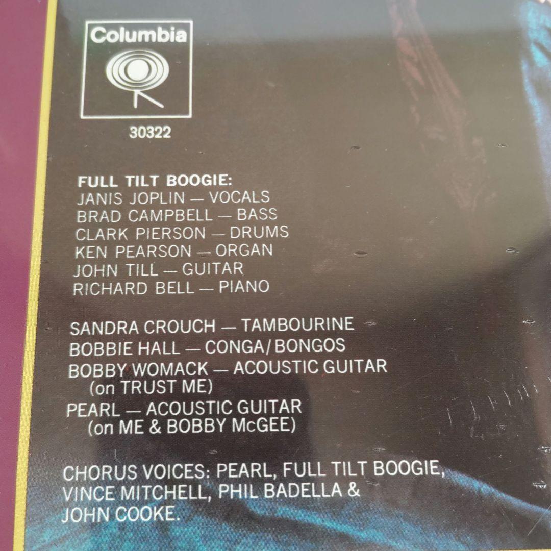 Janis Joplin ジャニス ジョプリン Pearl 180g レコード