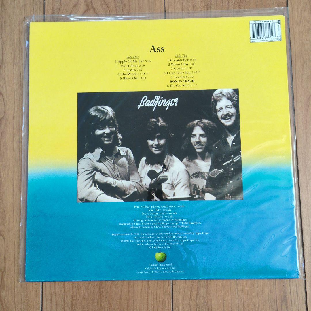 美品 UKオリジナル盤 Badfinger Ass バッドフィンガー レコード