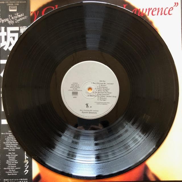 LP 戦場のメリークリスマス 坂本龍一 サントラ 関連本2冊セット y112