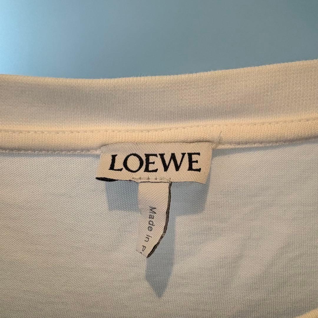 LOEWE チューリップ刺繍 半袖Tシャツ