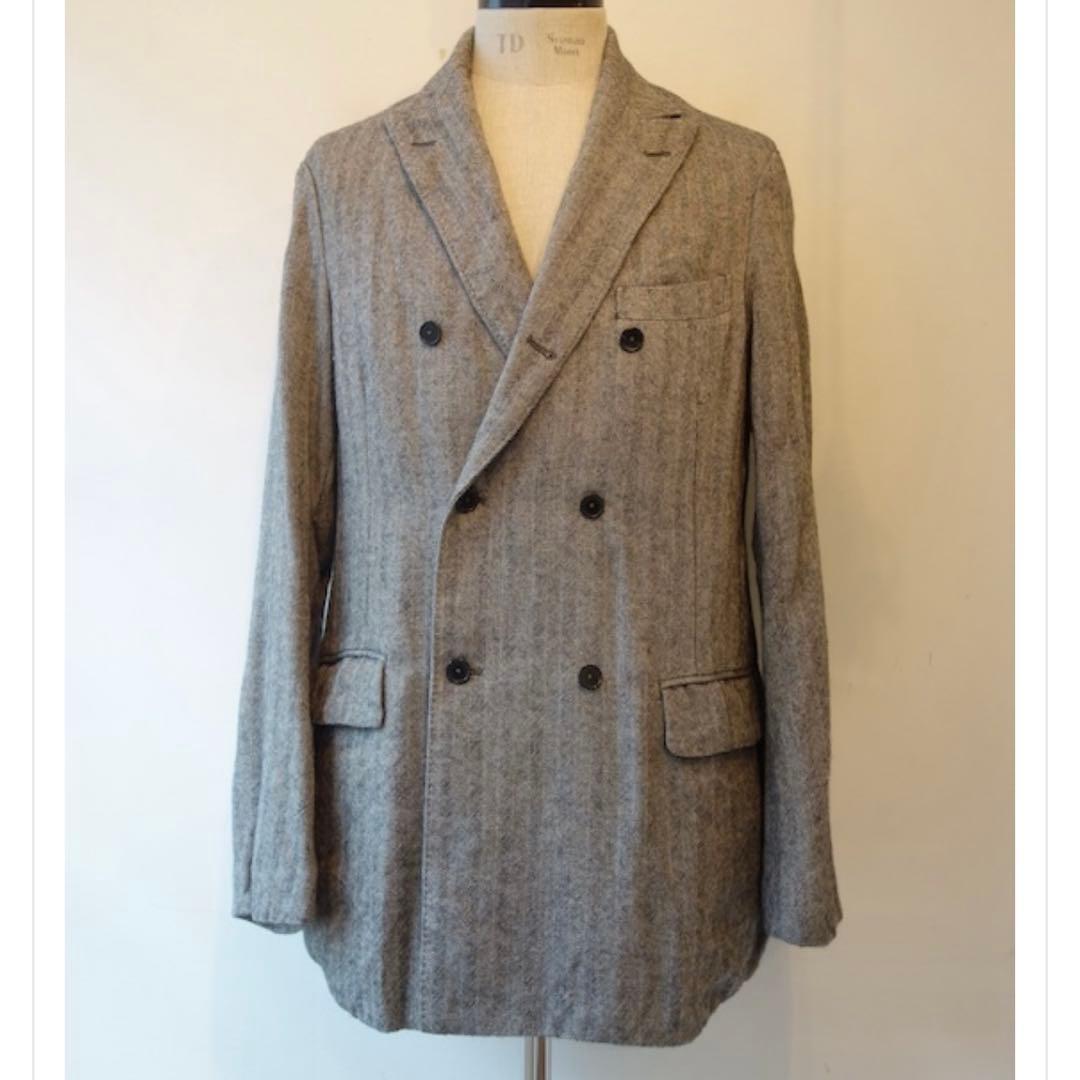 【MAATEE&SONS】24AW ダブル無芯 WASHED GATHER JK