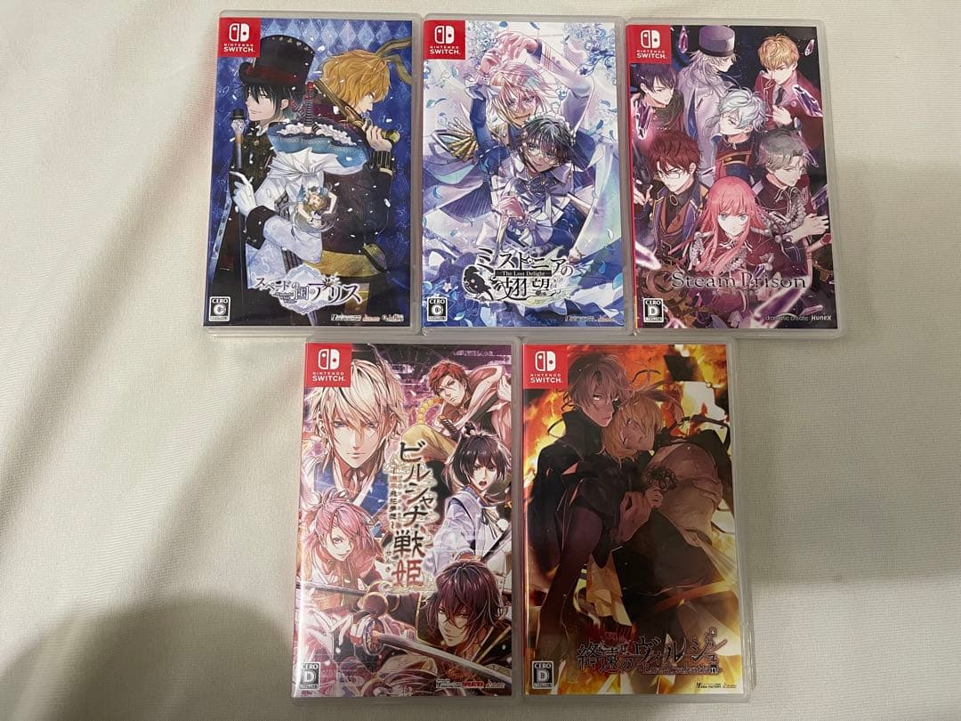 switch 乙女ゲーム　15本セット　まとめ　任天堂　スイッチ