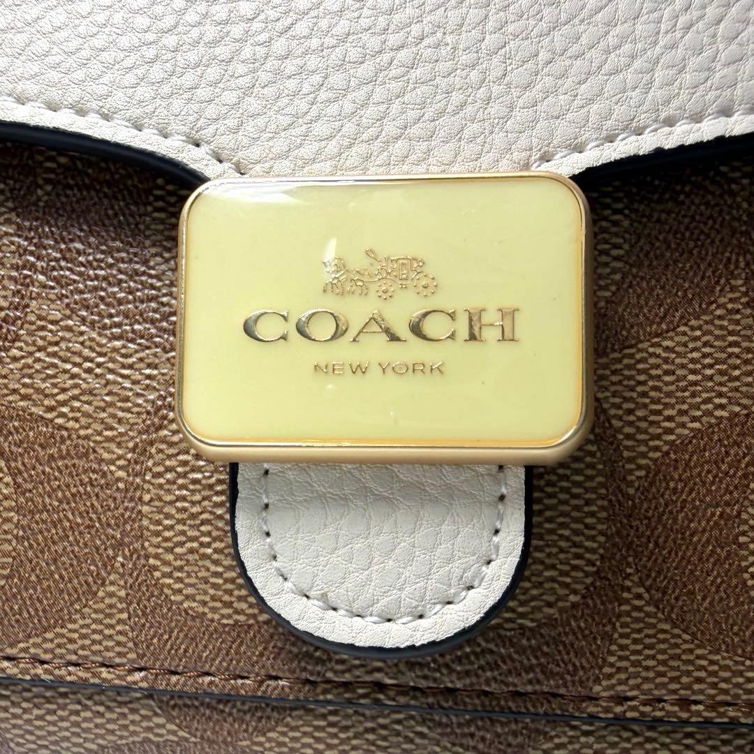COACH 二つ折り財布 シグネチャー 新品 レディース コンパクト 人気