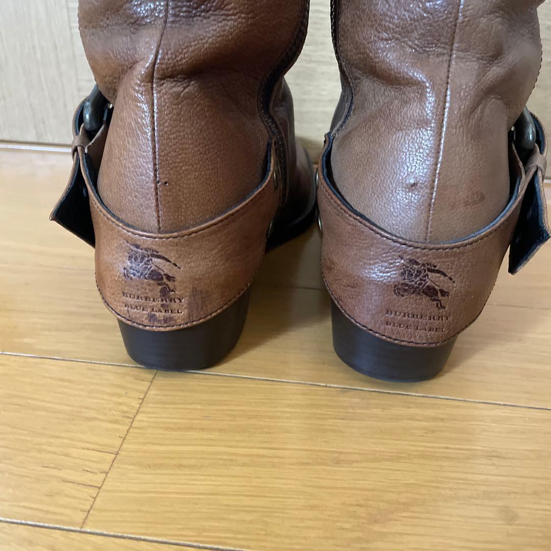 バーバリーブルーレーベル BURBERRY BLUE LABELエンジニアブーツ