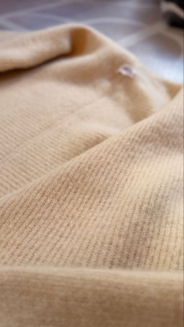 贅沢カシミア100 コート　ニットコート　foxeyboutique ガウン
