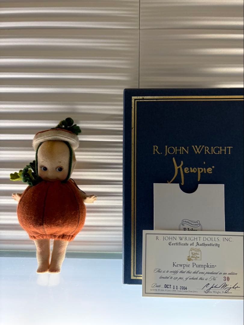 【値下】R. John Wright キューピーPumpkin 人形