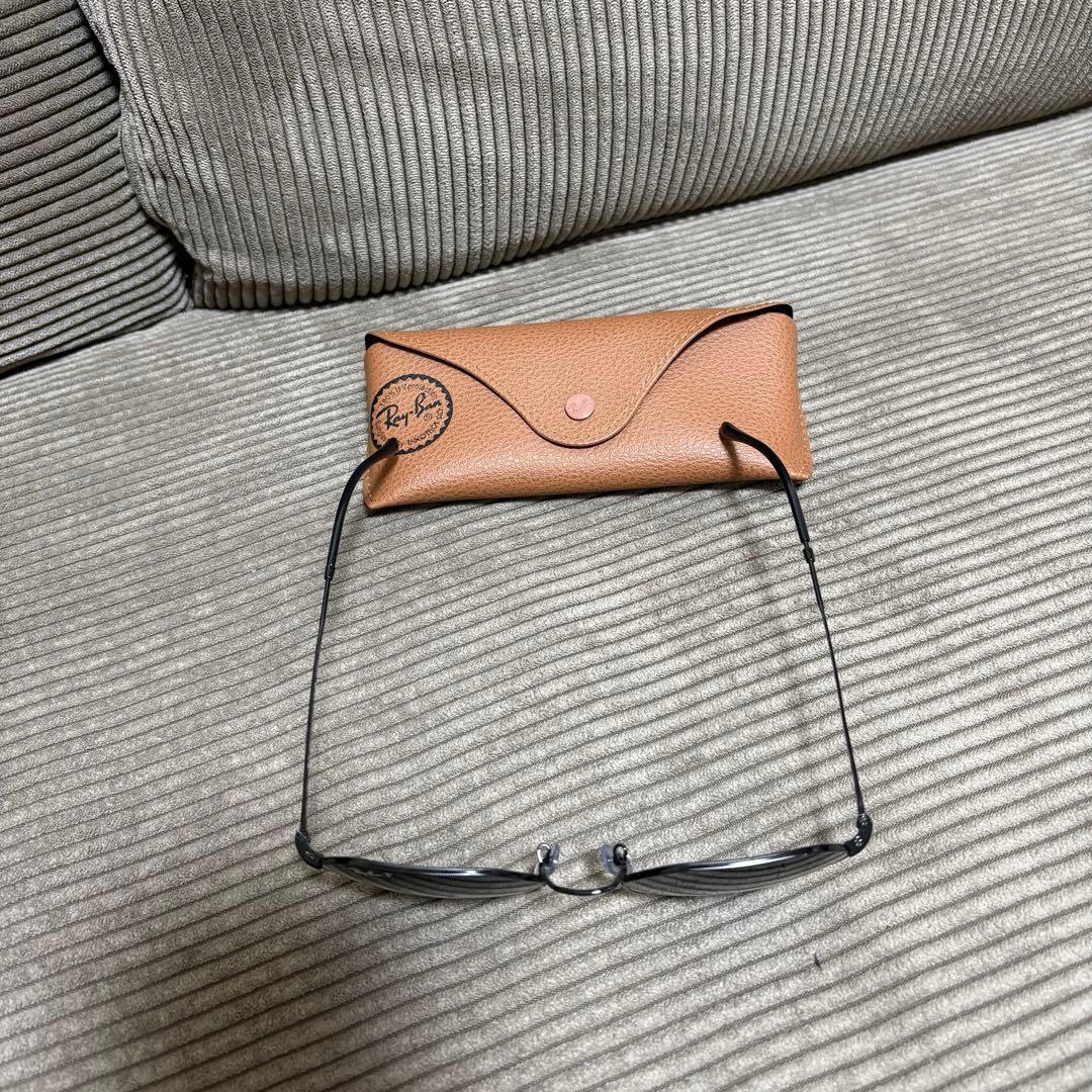 【比較的美品】Ray-Ban JACKRB3565ブラック サングラス ケース付
