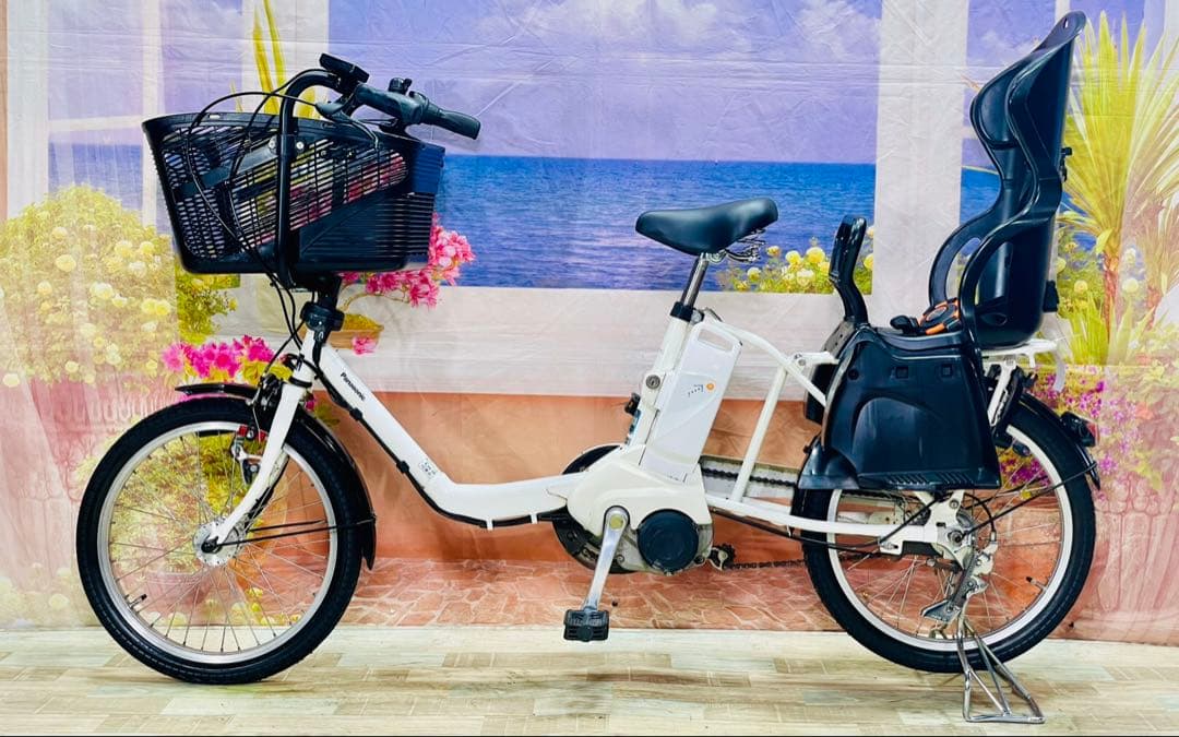 パナソニックギュット⭐️13AH！子供乗せ電動アシスト自転車Y3570