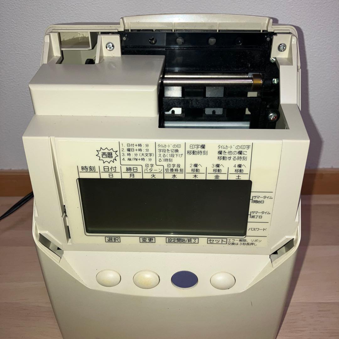 SEIKO タイムレコーダー QR-340 通電確認済み 本体のみ