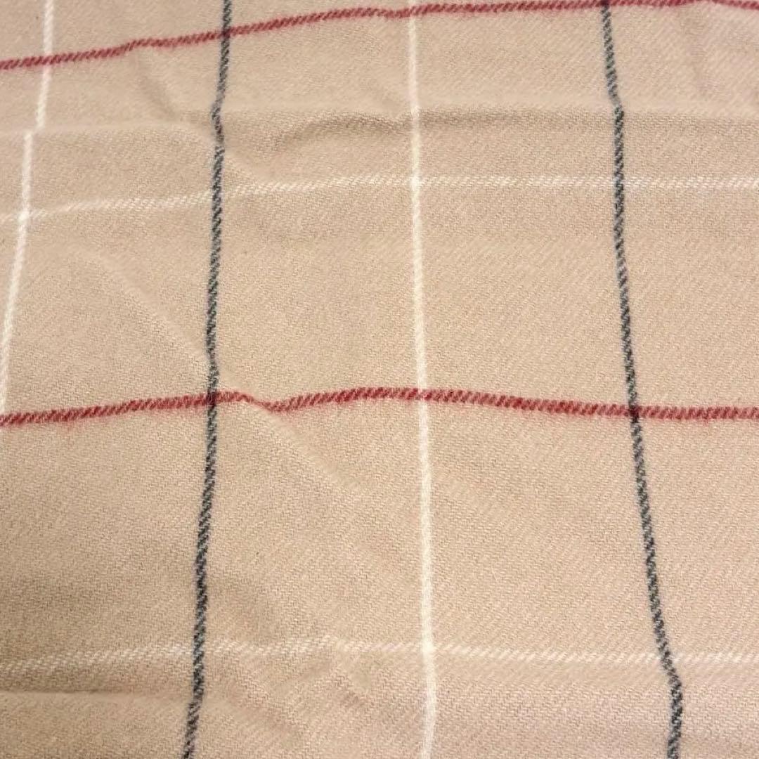 【新品】BURBERRY ひざ掛け ノバチェック 大判ストール マフラー ウール