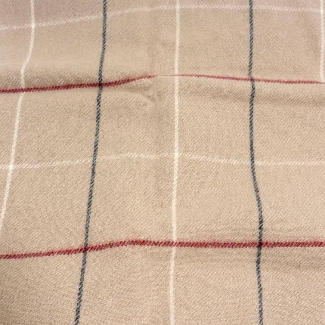 【新品】BURBERRY ひざ掛け ノバチェック 大判ストール マフラー ウール