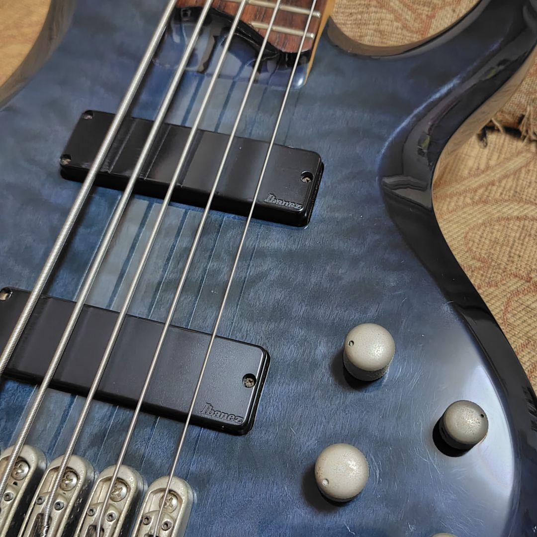 Ibanez BTB 5弦ベース BTB405QM 相当 キルトメイプル 良音