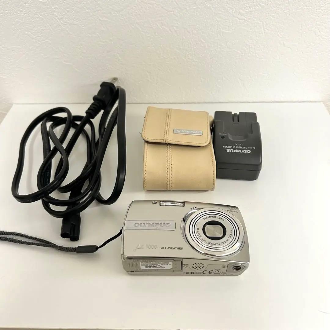 OLYMPUS ミュー μ 1000 オールドデジカメ 動作品