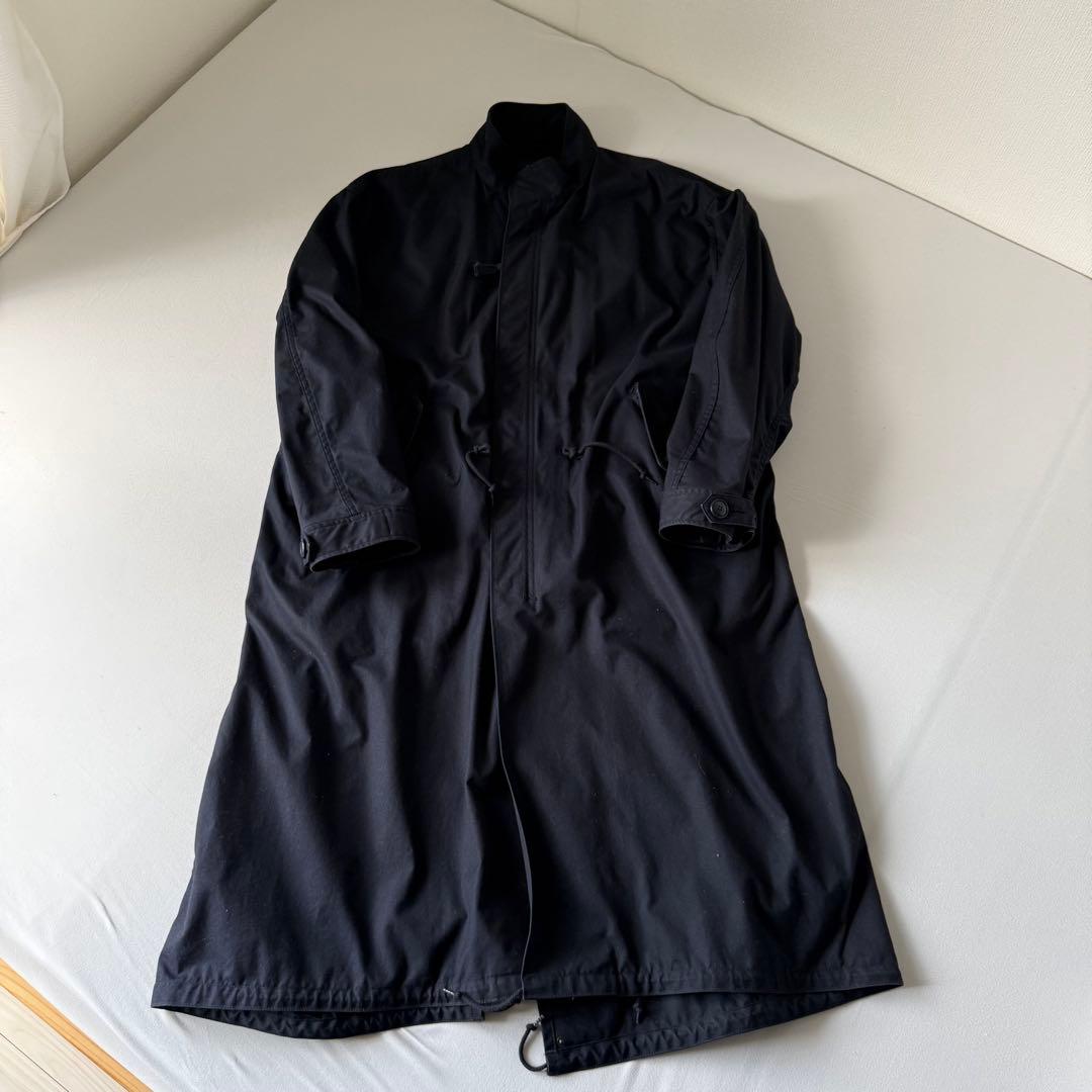 ＜LOEFF（ロエフ）＞OX スタンドカラー モッズコート ミリタリーコート