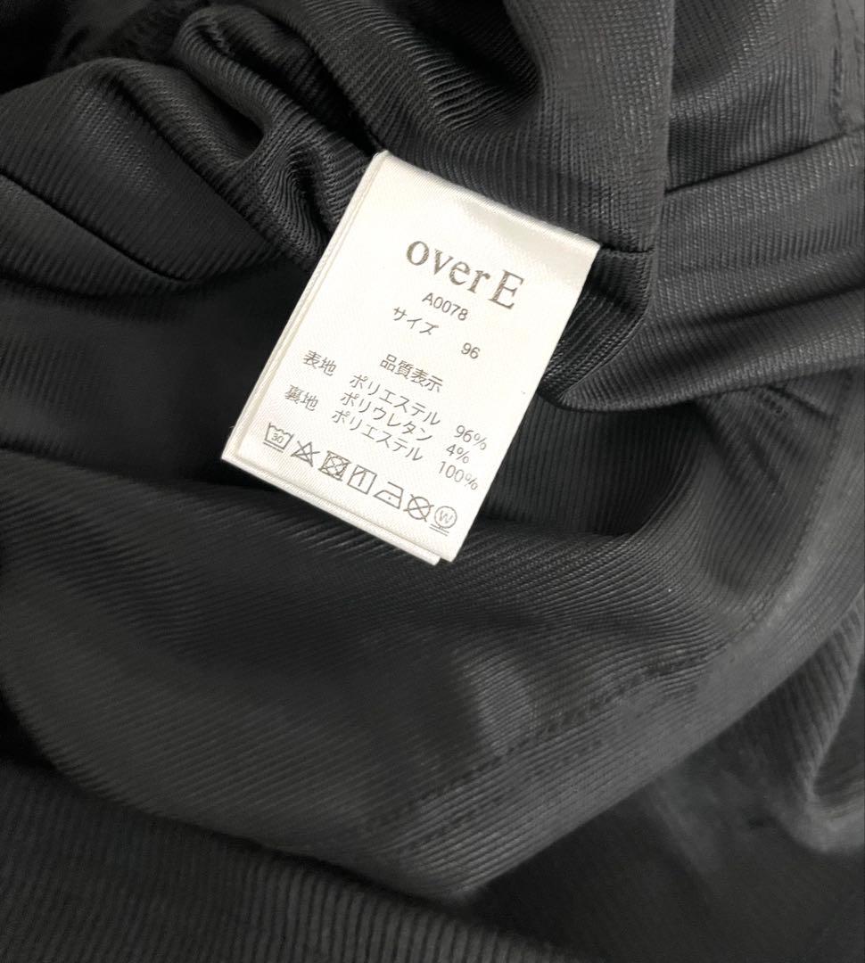 overE オーバーイー 96 スカラップVネックカットソー