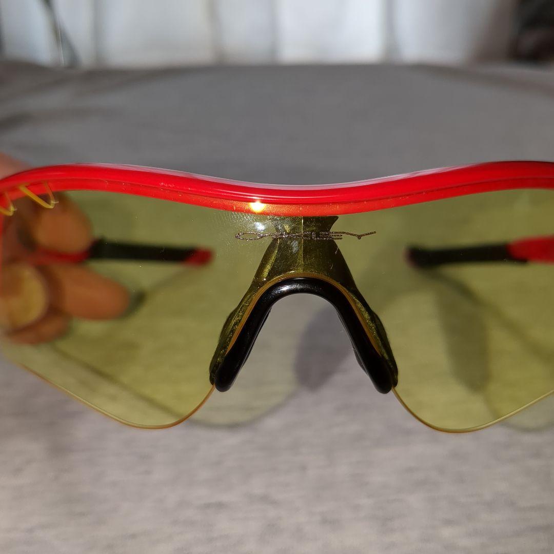 Oakley オークリー　 レーダーロック　サングラス　 レッド/ブラック