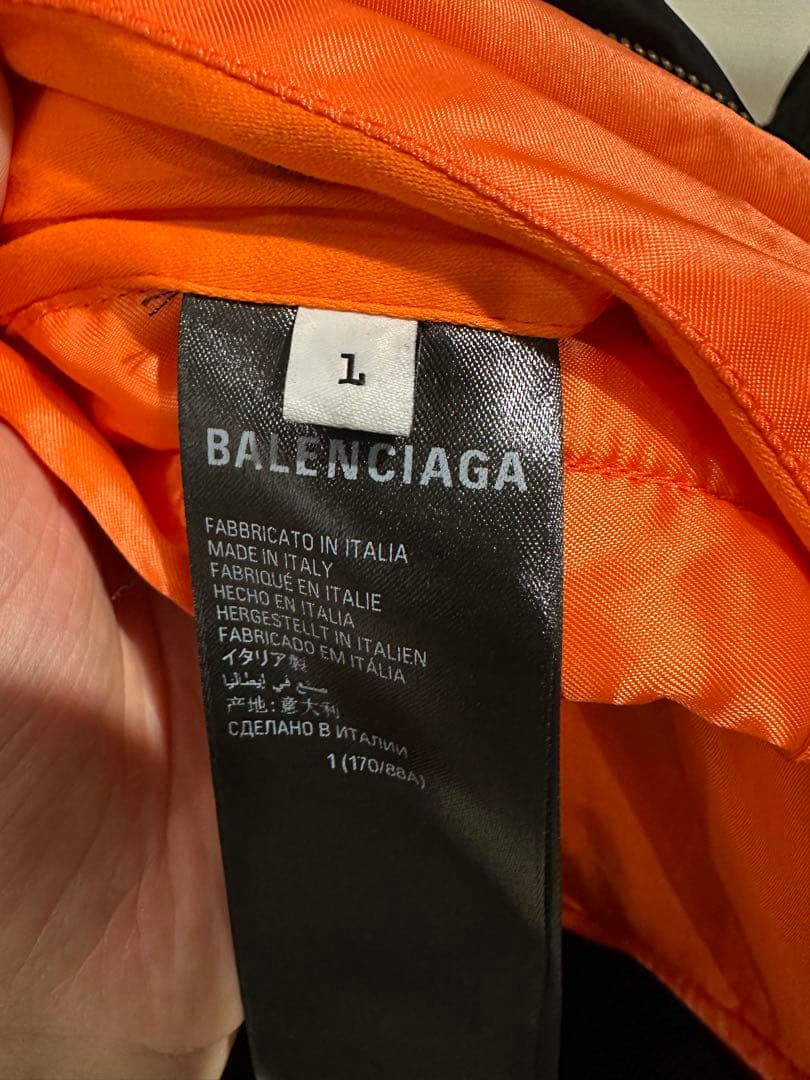 バレンシアガ EST.1917 bomber jacket SIZE ①