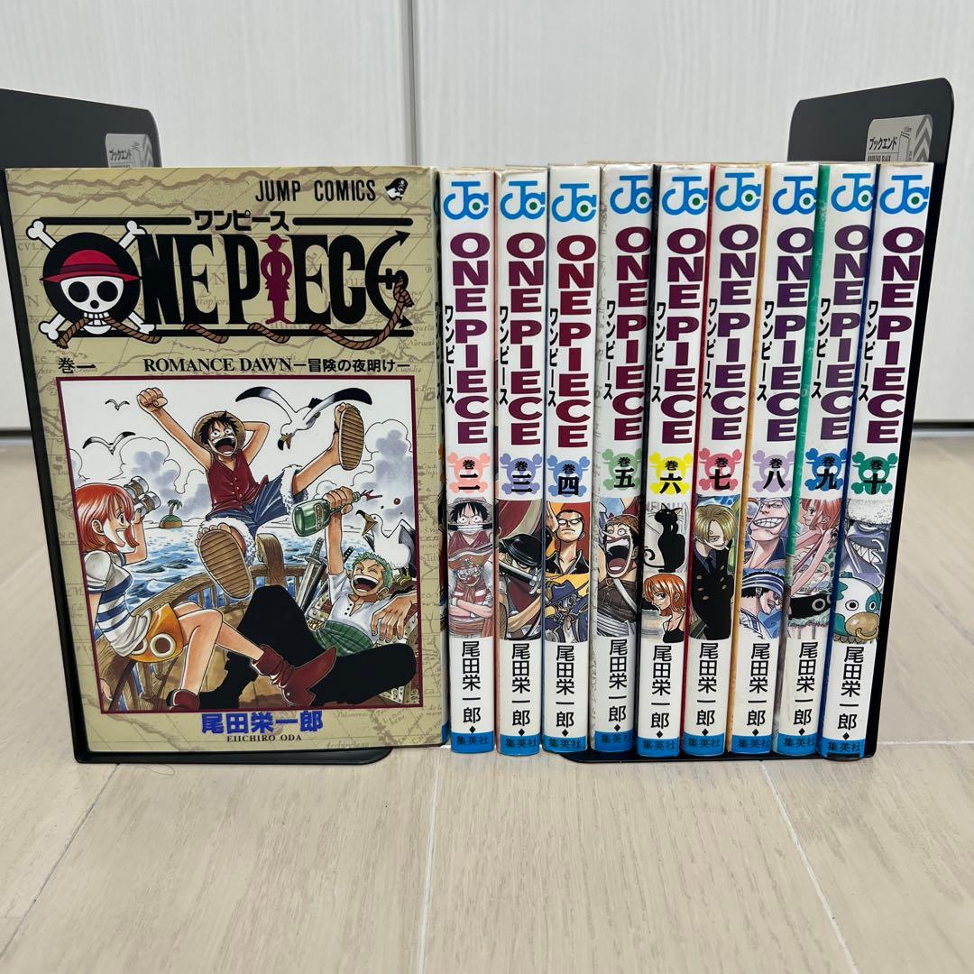 【初版】ワンピース1-10巻セット1巻のみ2刷 ONE PIECE 尾田栄一郎