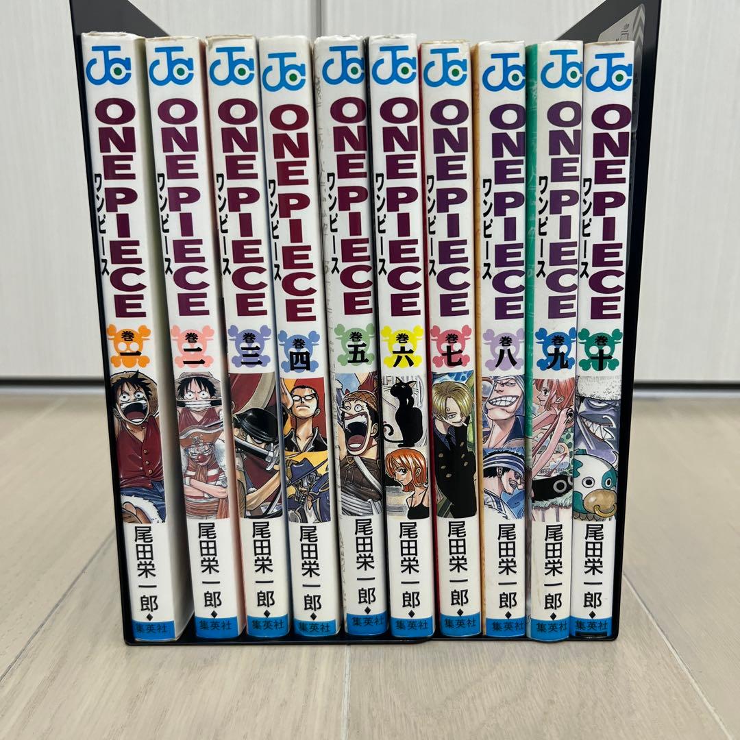 【初版】ワンピース1-10巻セット1巻のみ2刷 ONE PIECE 尾田栄一郎