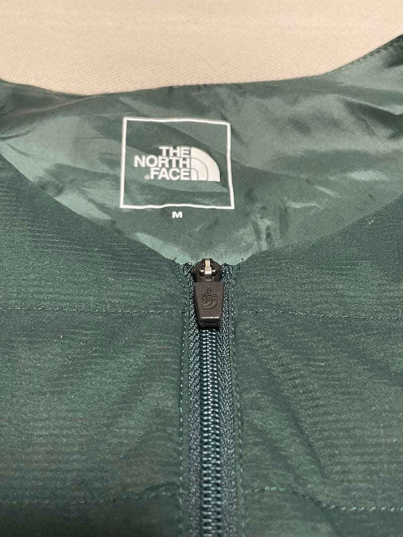 ノースフェイス ベスト NY82174 M グリーン