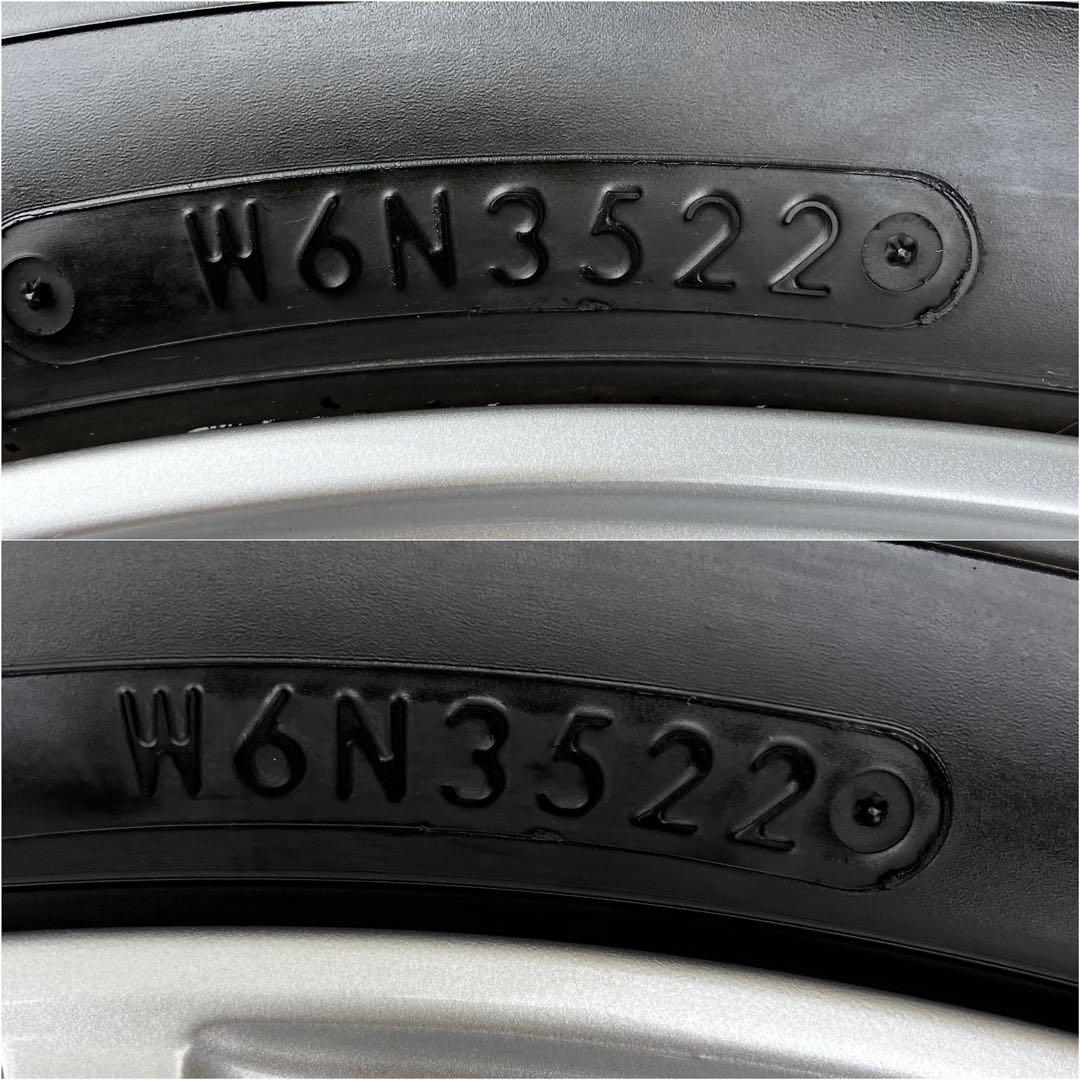 225/60R17 スタッドレス2022年35・36週製造4 本ホイールセット