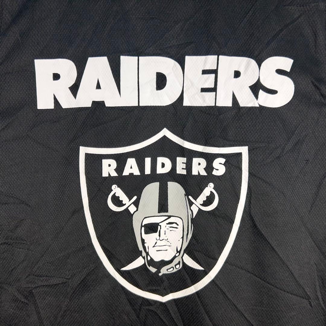 NFL プリントチームロゴ レイダース ゲームシャツ タンクトップ M 5233