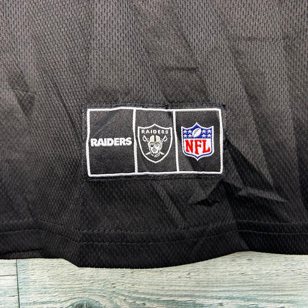 NFL プリントチームロゴ レイダース ゲームシャツ タンクトップ M 5233