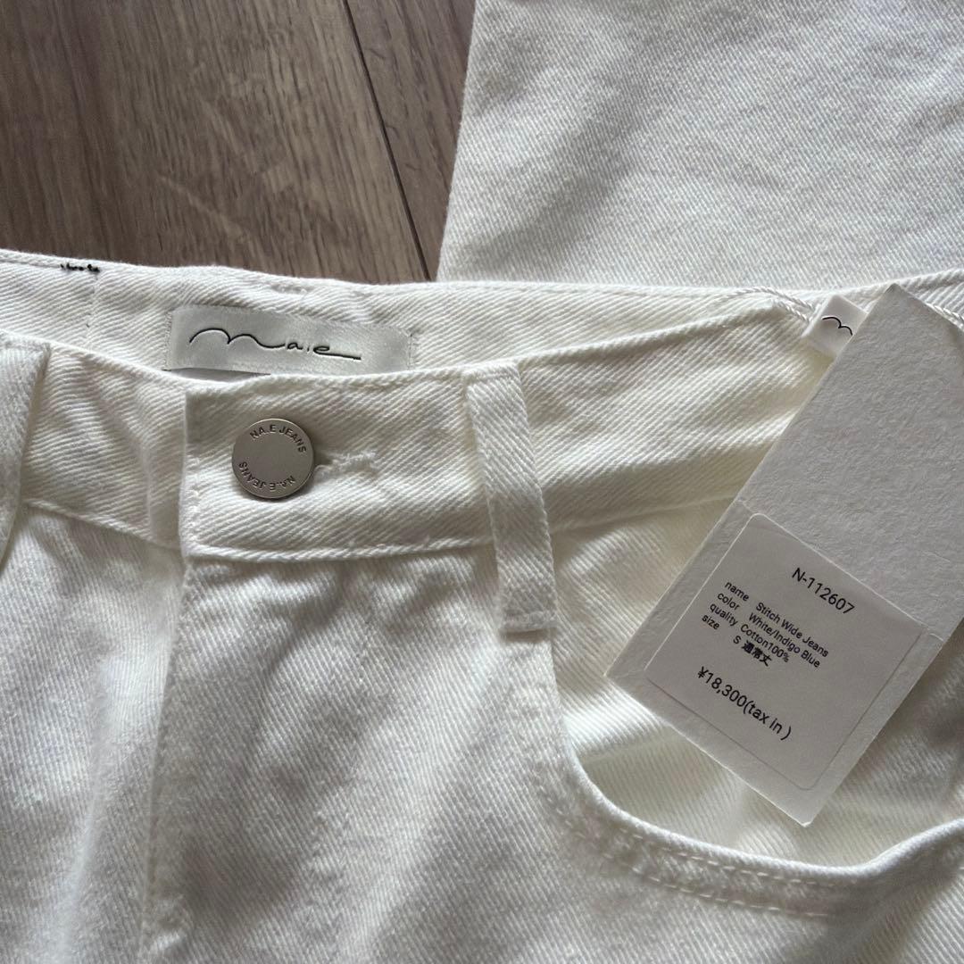 パンツ na.e Stitch Wide Jeans