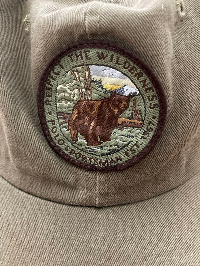 Ralph Lauren ラルフ キャップ USA製 ポロスポーツマン 90s