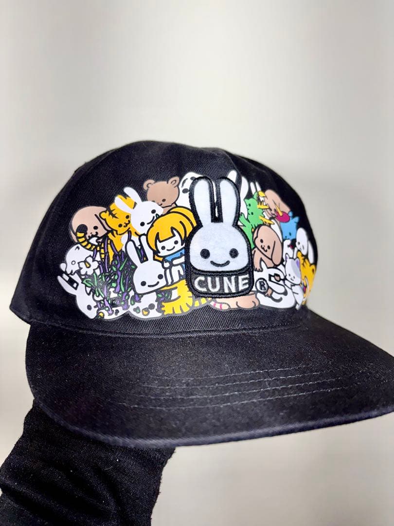 CUNE 　30th アニバーサリー　CAP 黒