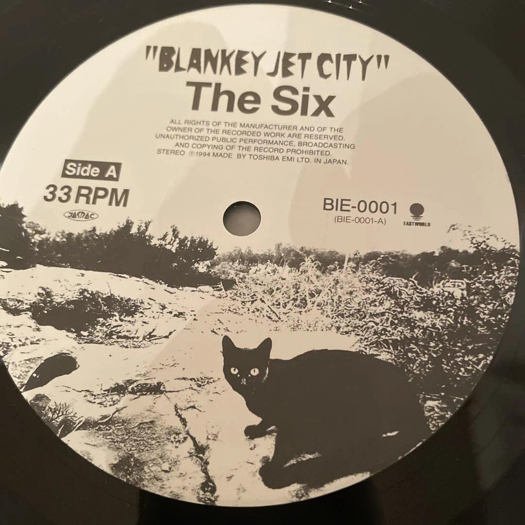 ブランキー・ジェット・シティ「THE SIX」帯付きアナログレコード