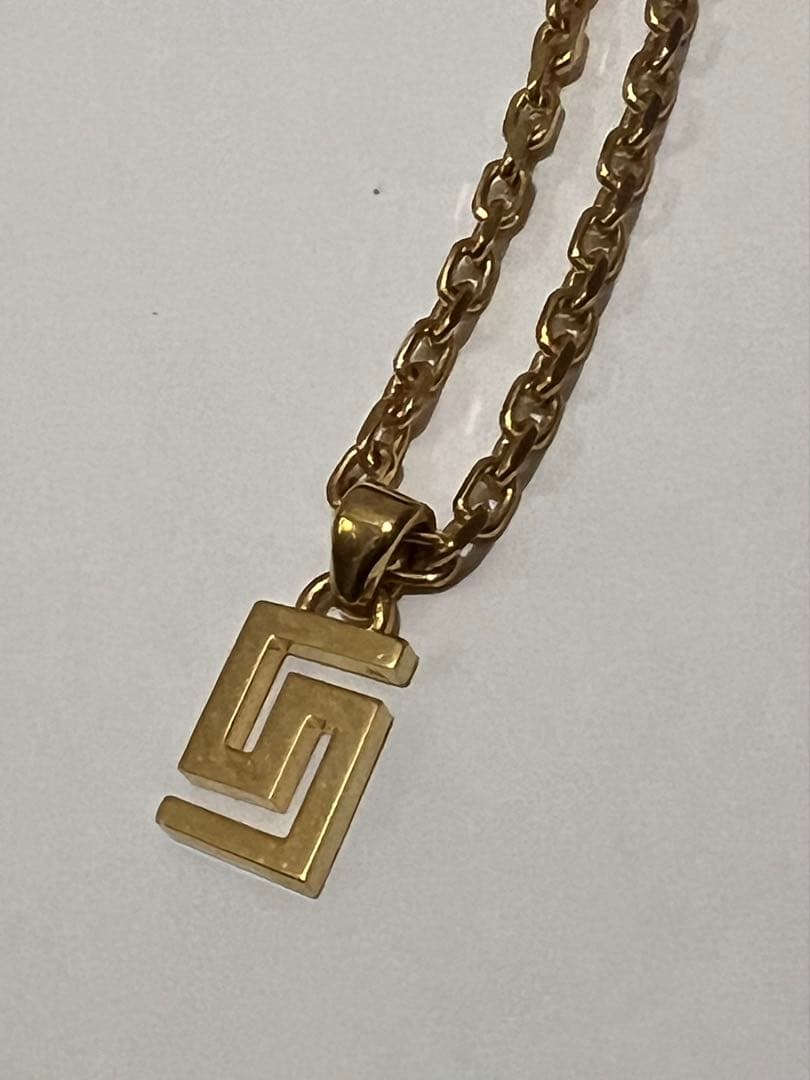 VERSACE●ゴールドネックレス●50〜55cm