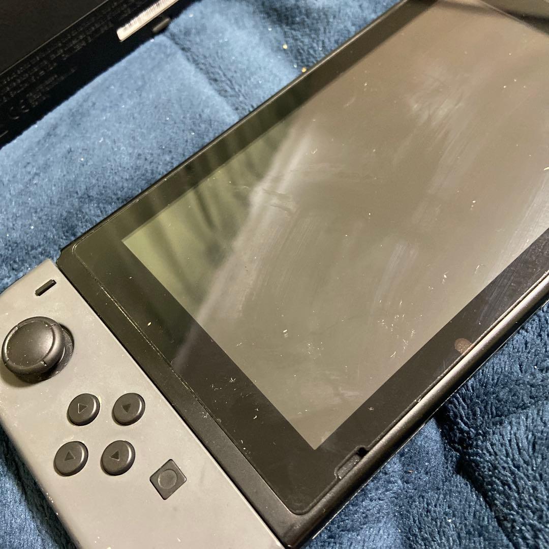 サ*ア様 Nintendo Switch 本体 グレー 箱無し