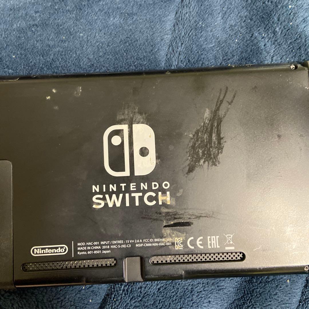 サ*ア様 Nintendo Switch 本体 グレー 箱無し