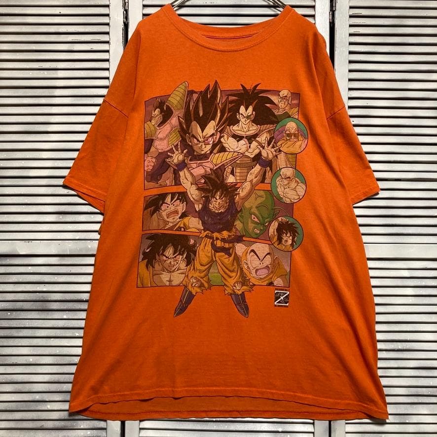 CAWW アニメ Tシャツ ドラゴンボール DRAGON BALL Z サイヤ人