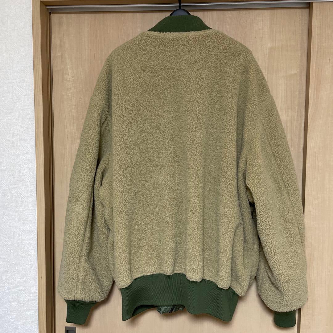 超美品　ALPHA L-2B シェルパ フリース ルーズ フライトジャケット